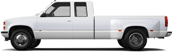 Chevrolet K3500 Extended Cab Pickup Truck 1988-1999